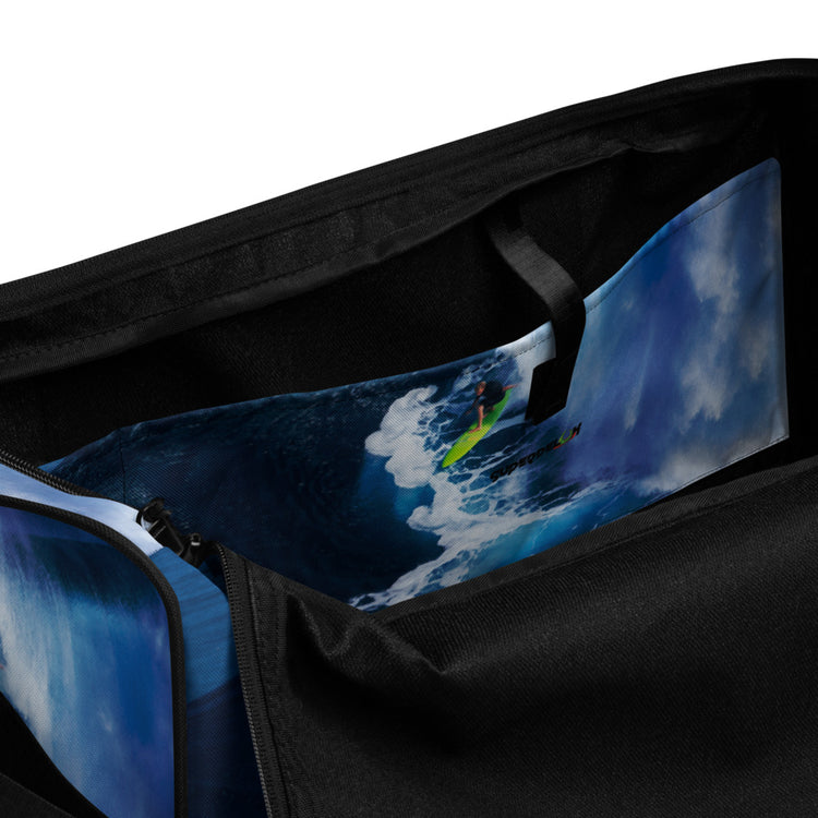 Neon Wave Duffle Bag