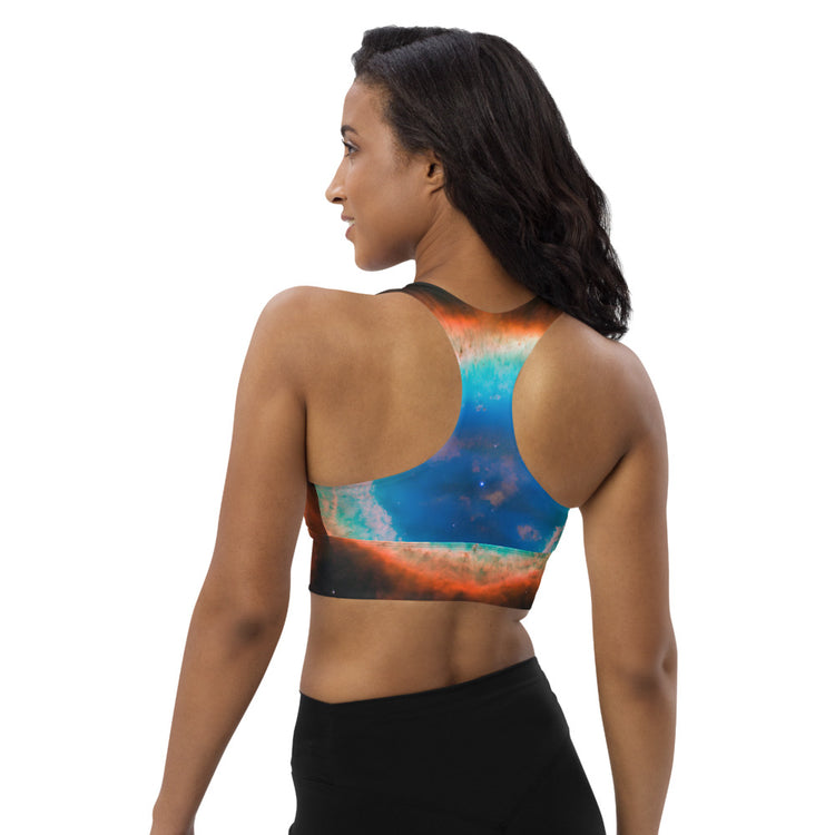 Electric Longline Sports Bra