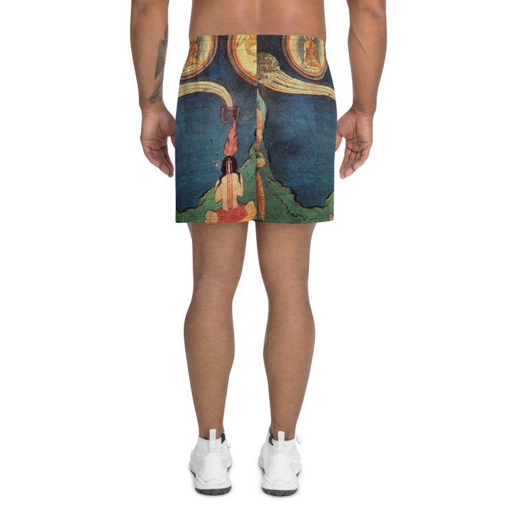 Enlighten Men's Athletic Long Shorts