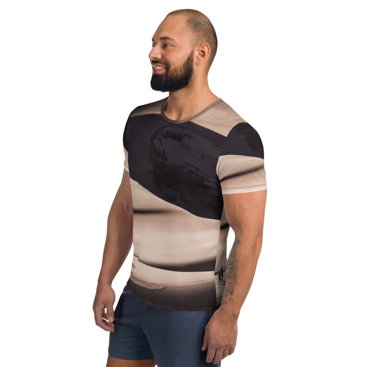 Slide Men's Athletic T-Shirt