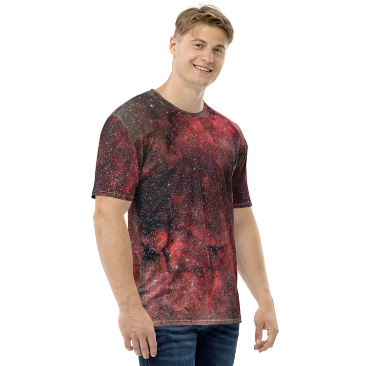 Pink Explosion Men's Crew Neck T-Shirt