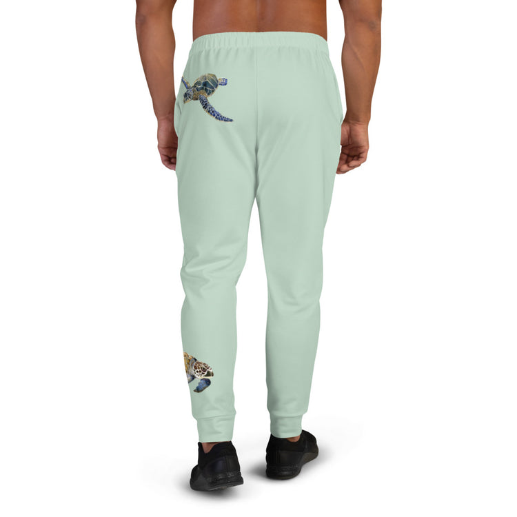 Breath Of Air Men's Joggers - Aquagreen