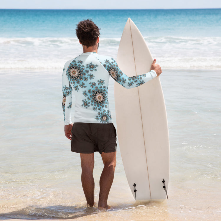 Higher State Of Happiness Men's Rash Guard