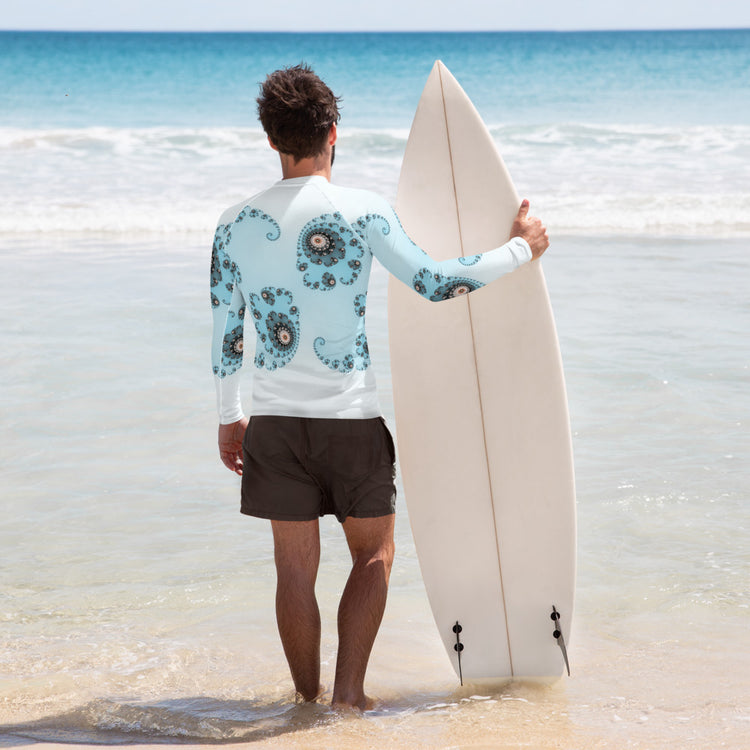 Higher State Of Wholeness Men's Rash Guard