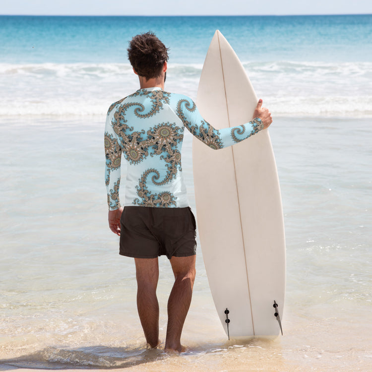 Higher State Of Consciousness Men's Rash Guard