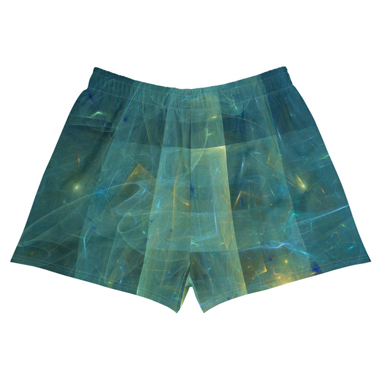 Flying Saucer Unisex Athletic Short Shorts
