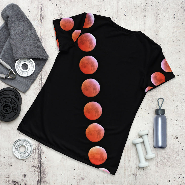 Neon Moons Women's Athletic T-Shirt