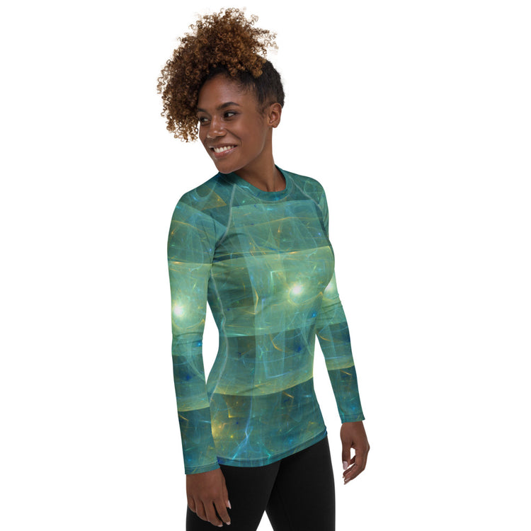 Flying Saucer Women's Rash Guard