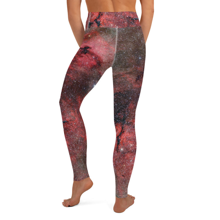 Pink Explosion Yoga Leggings