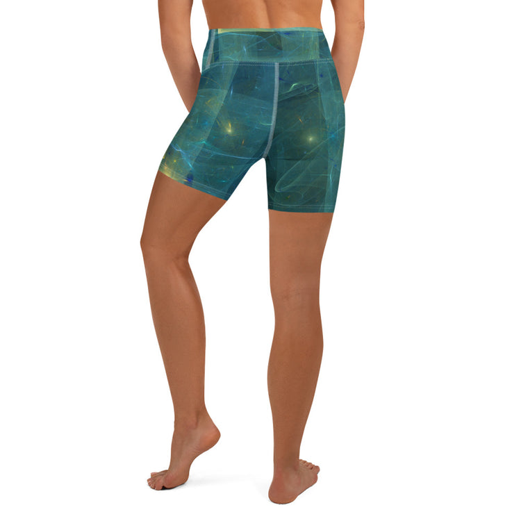 Flying Saucer Yoga Shorts