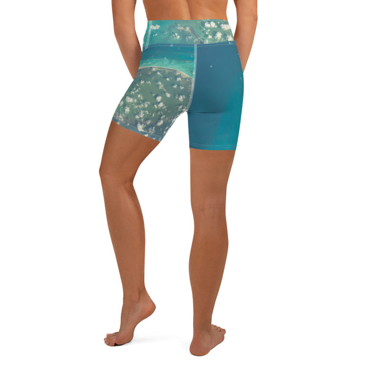 Flutter Yoga Shorts