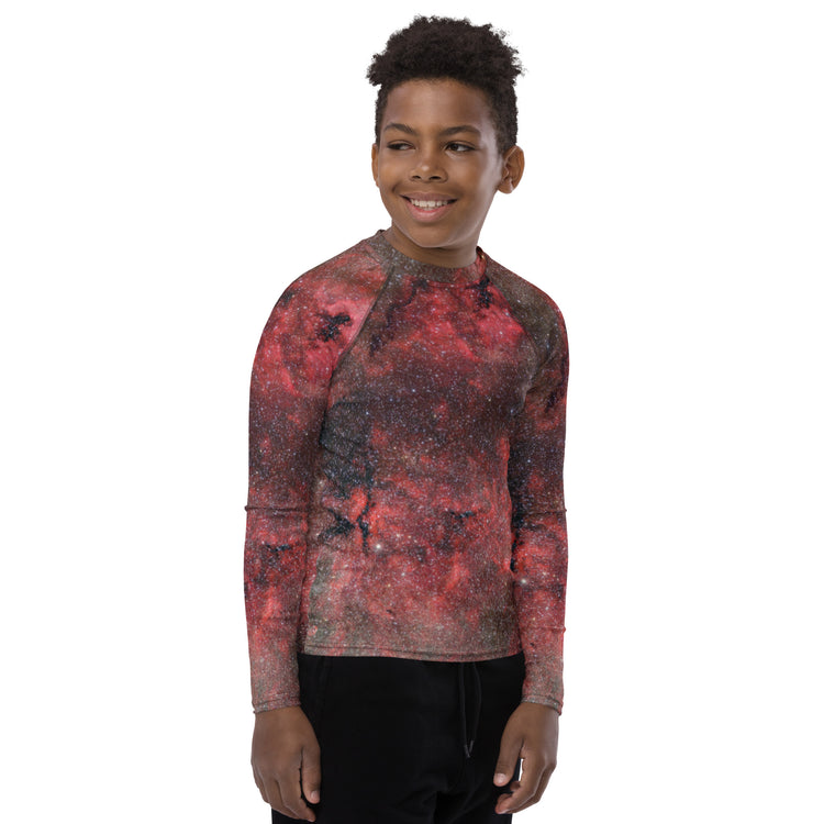 Pink Explosion Youth Rash Guard