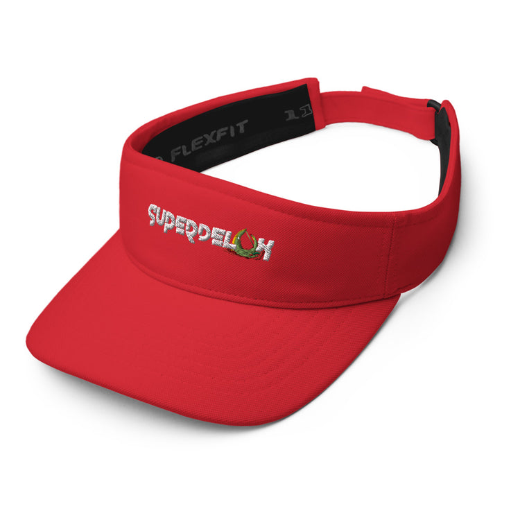 Essentials Flexfit® Visor - White Logo