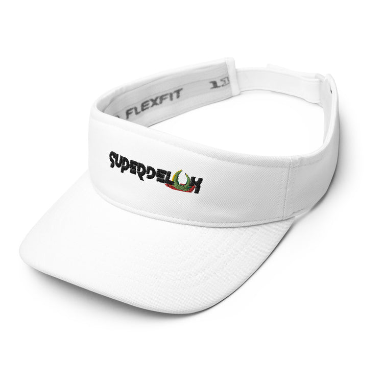 Essentials Flexfit® Visor - Black Logo