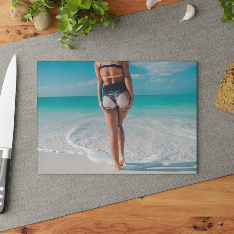 Cheeky Glass Chopping Board