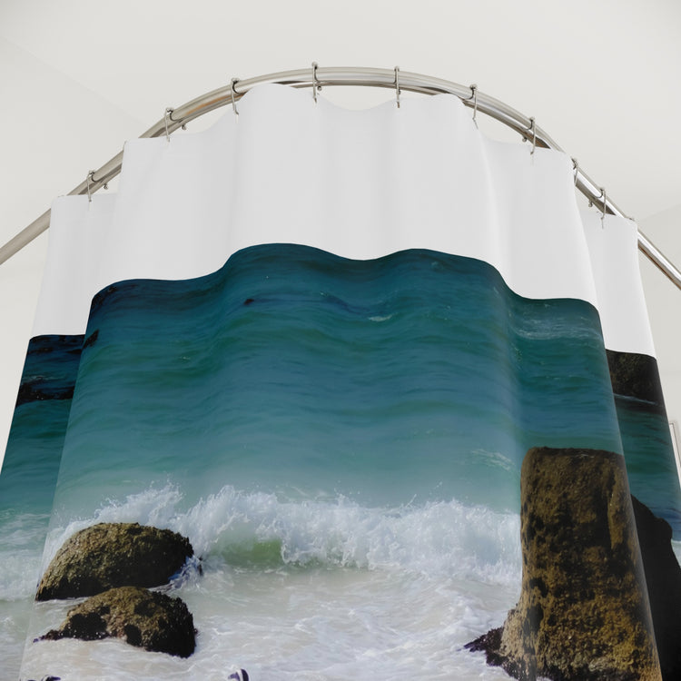 Penguin Love Shower Curtain