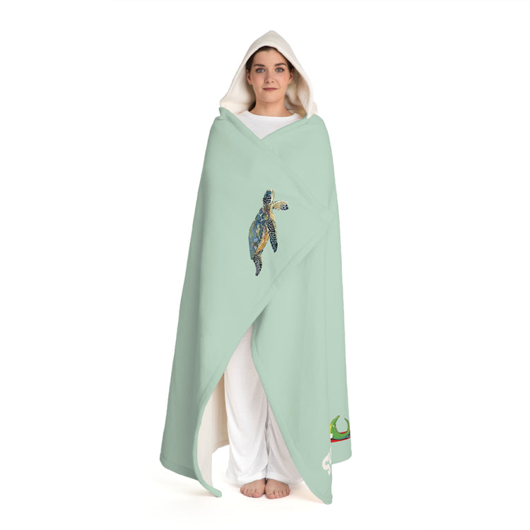 Breath Of Air Hooded Blanket