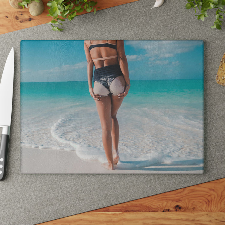 Cheeky Glass Chopping Board