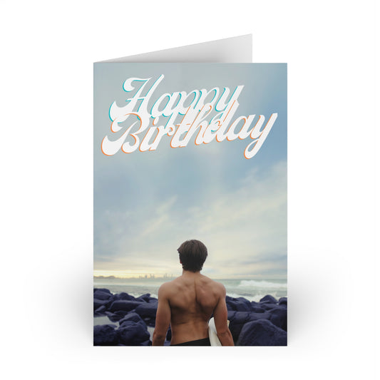 Into The Abyss Greeting Card — "Happy Birthday" (Blank Inside)