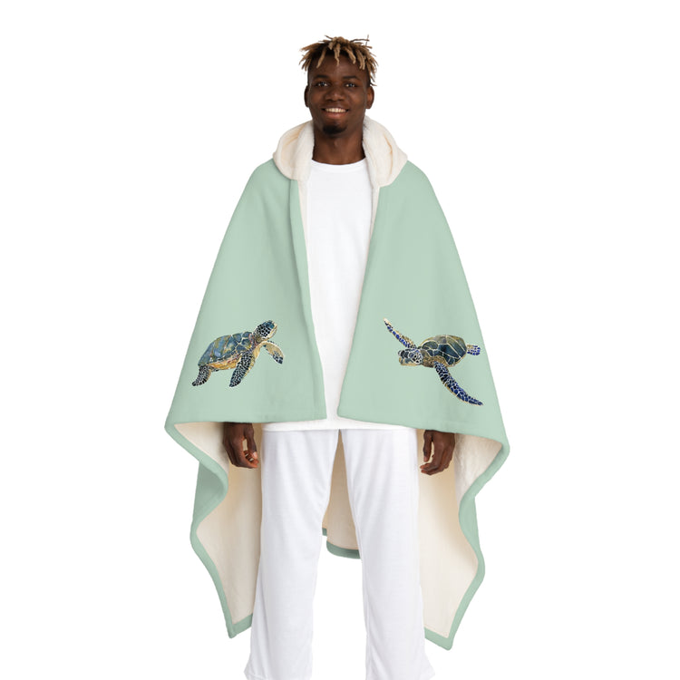 Breath Of Air Hooded Blanket