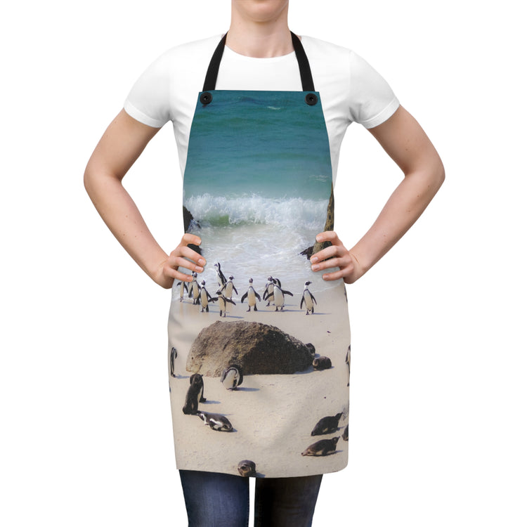 Penguin Love Apron