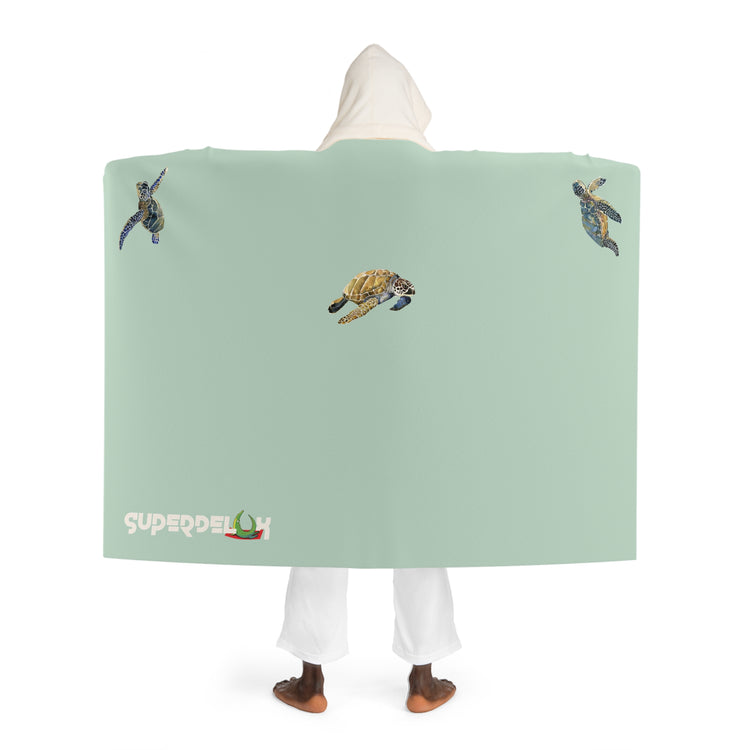 Breath Of Air Hooded Blanket