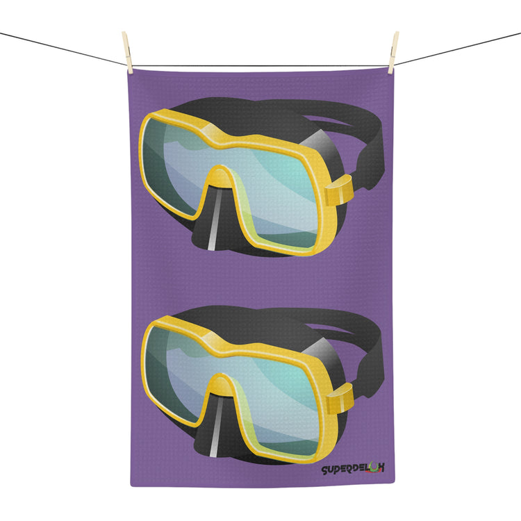 Snorkel Waffle Tea Towel