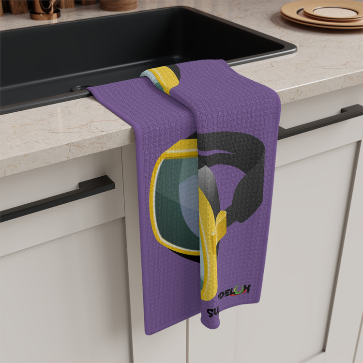 Snorkel Waffle Tea Towel