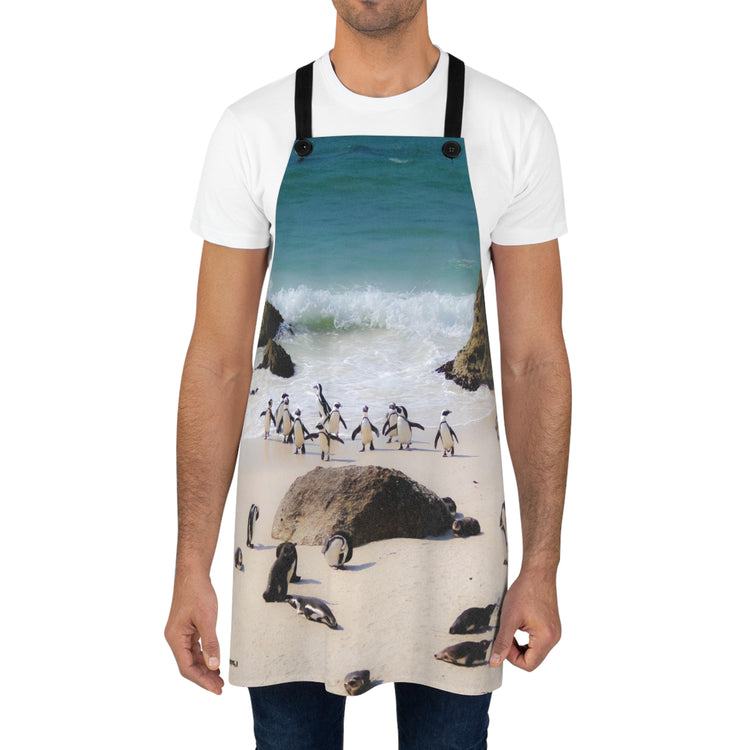 Penguin Love Apron