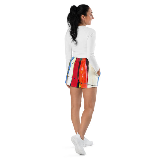 Surfwax Women's Athletic Short Shorts
