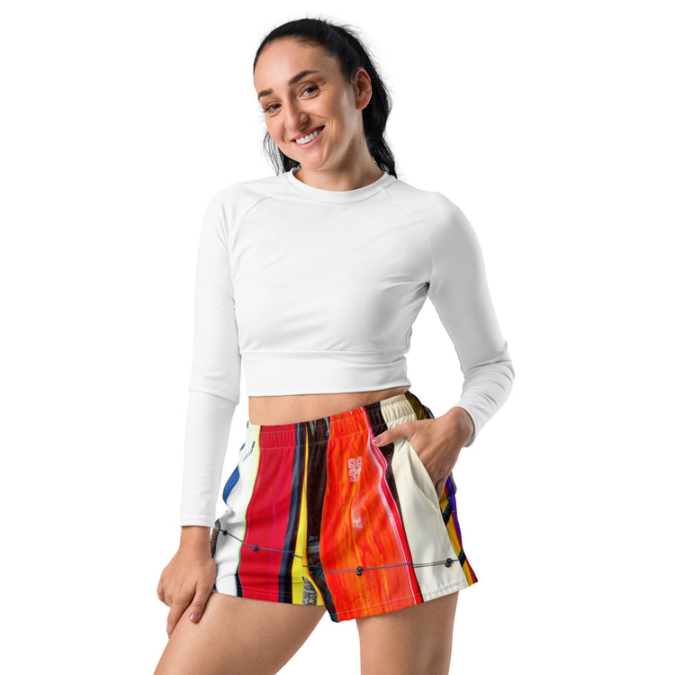 Surfwax Women's Athletic Short Shorts
