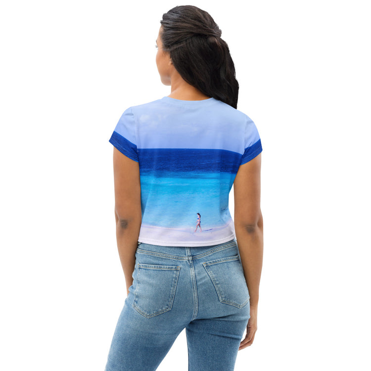 Adrift Crop Tee