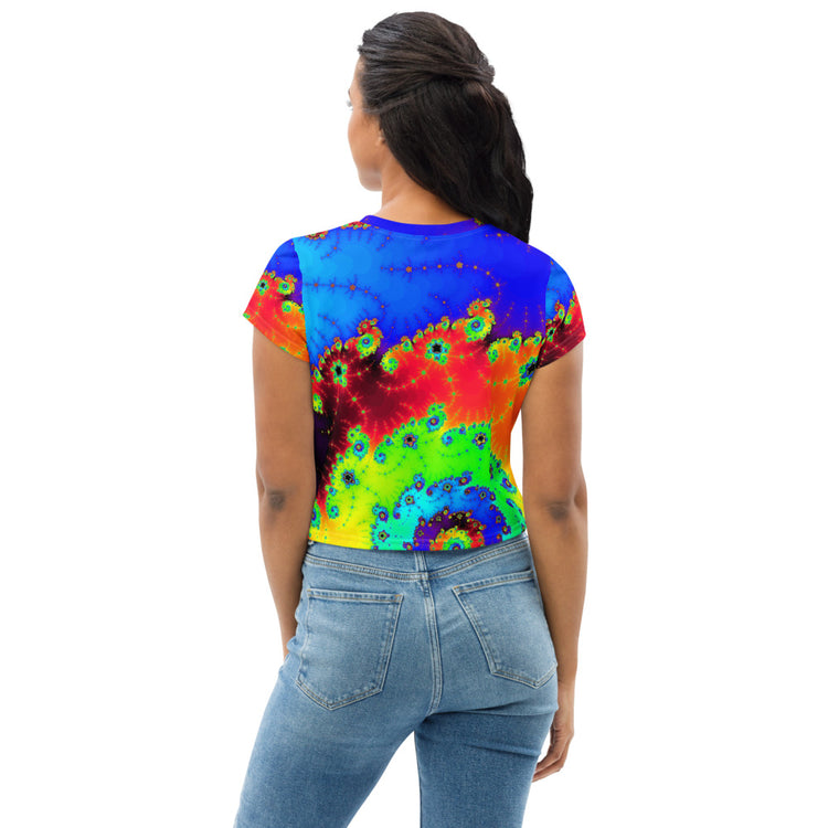 Back To Reality Crop Tee