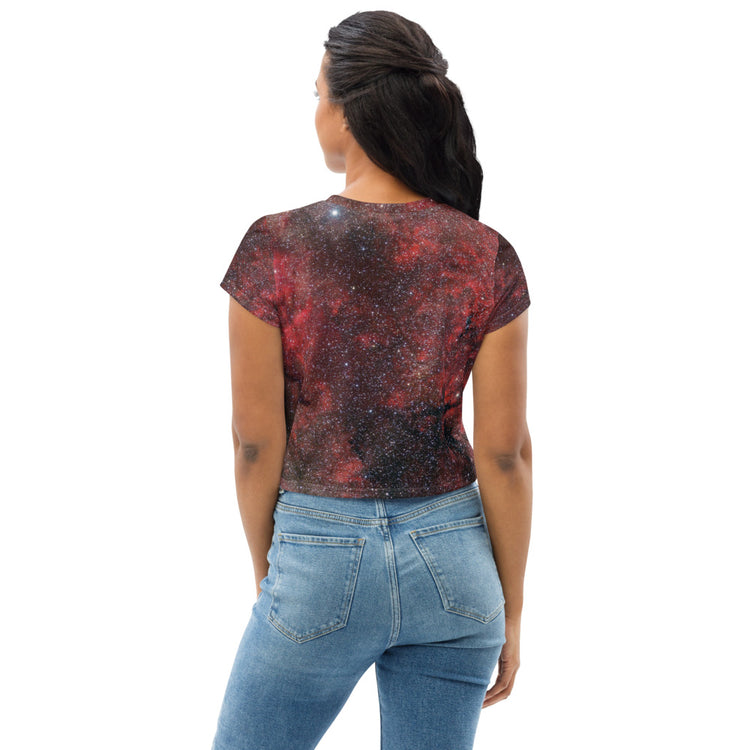 Pink Explosion Crop Tee