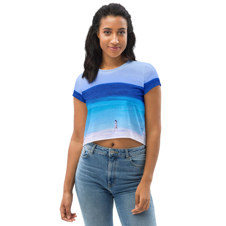 Adrift Crop Tee