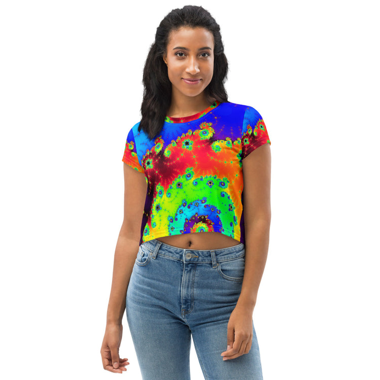 Back To Reality Crop Tee