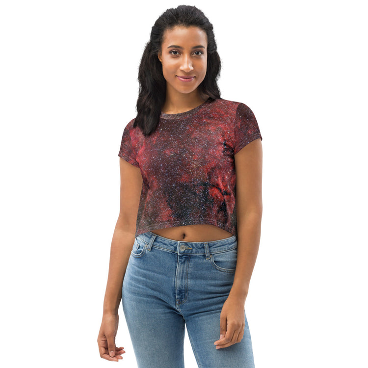 Pink Explosion Crop Tee