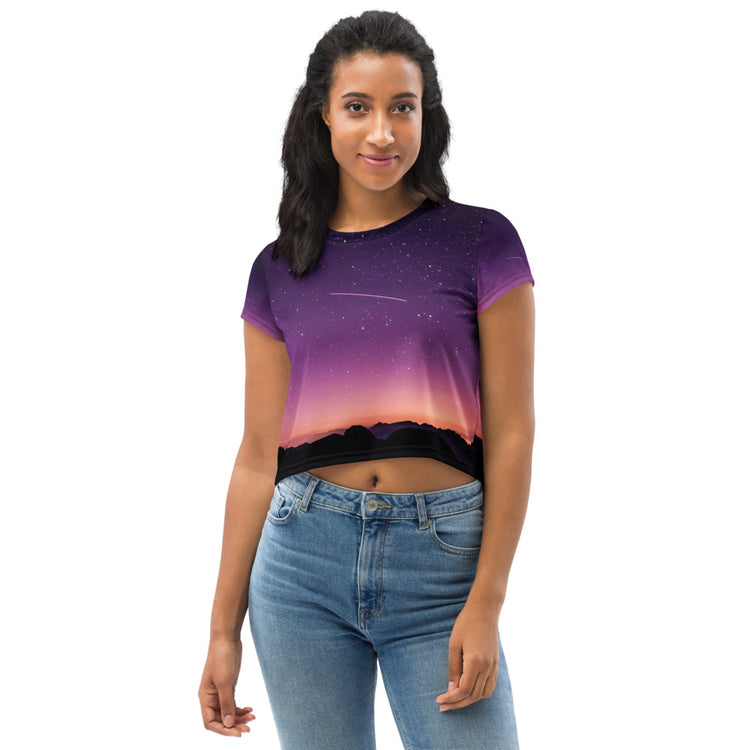 Horizon Crop Tee