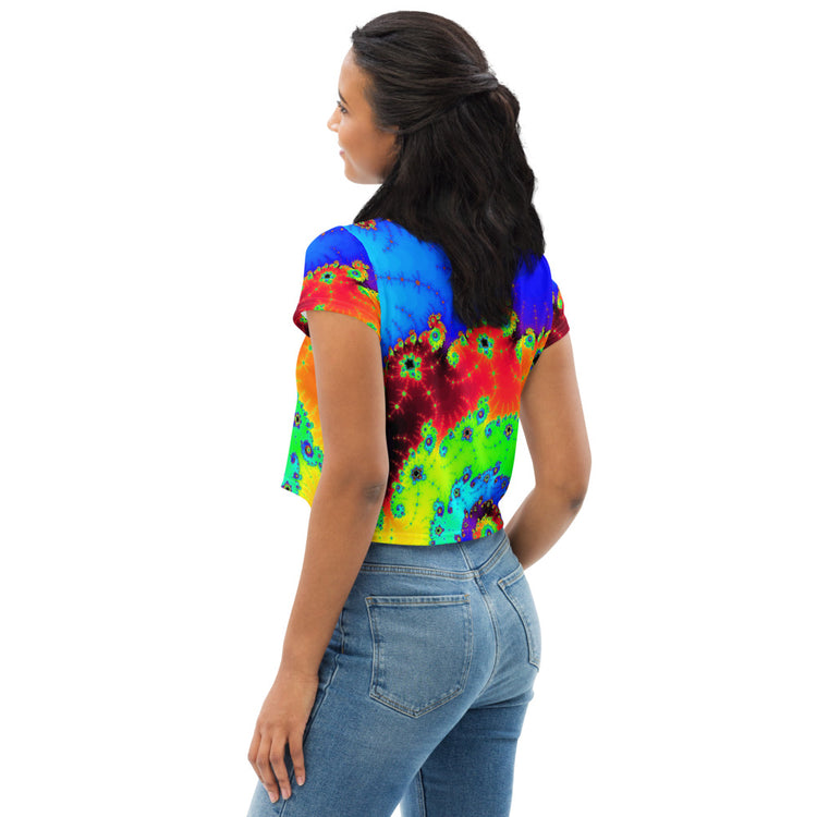 Back To Reality Crop Tee