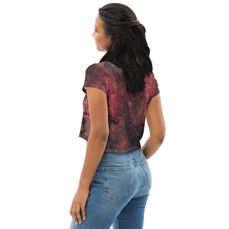 Pink Explosion Crop Tee