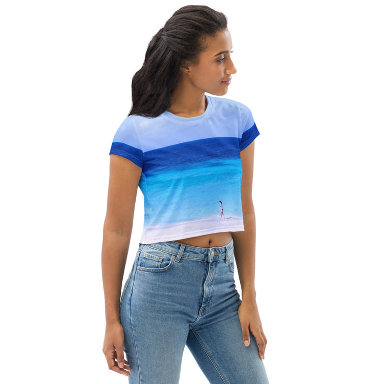 Adrift Crop Tee