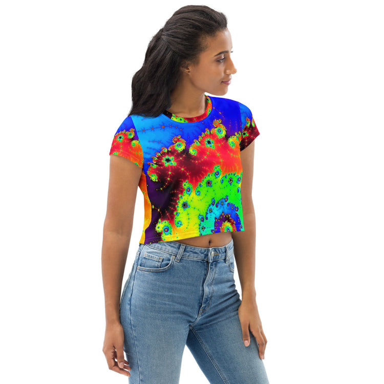 Back To Reality Crop Tee
