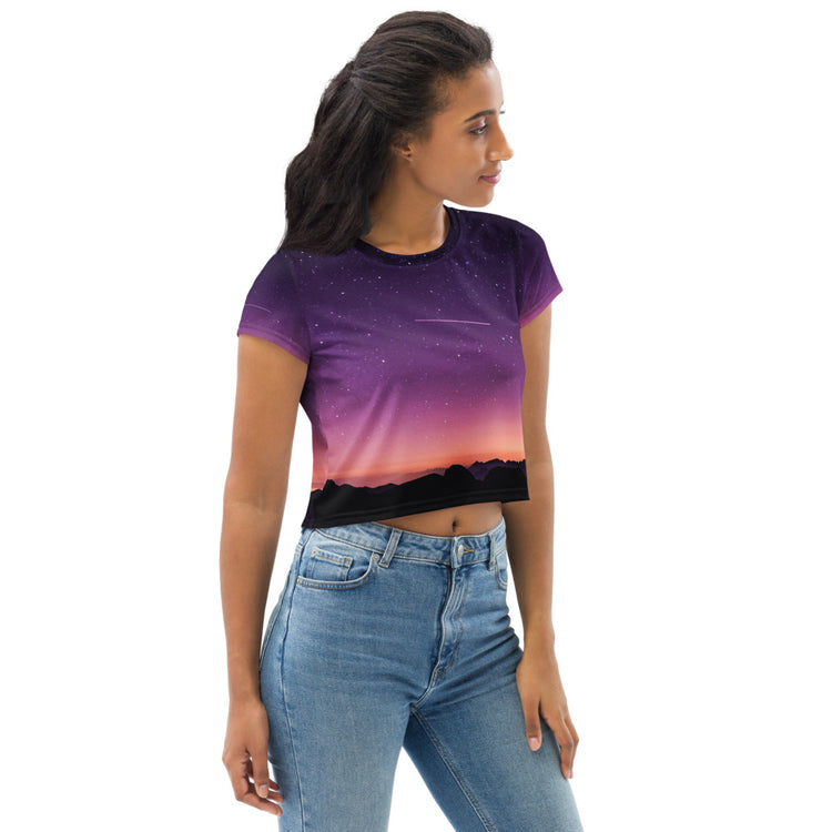 Horizon Crop Tee