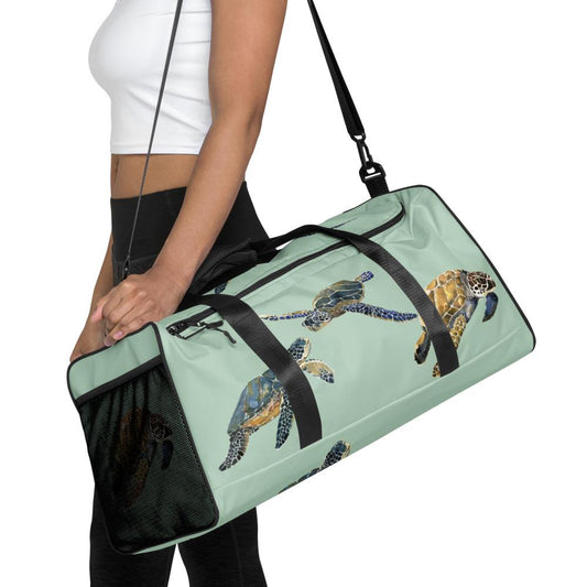 Breath Of Air Duffel Bag - Aquagreen