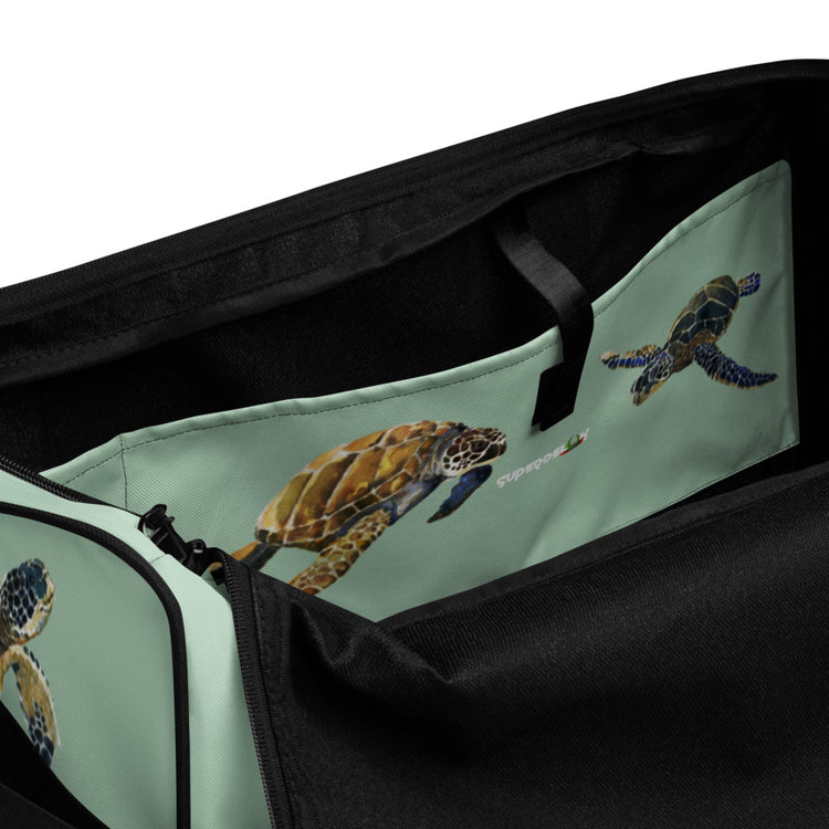 Breath Of Air Duffel Bag - Aquagreen