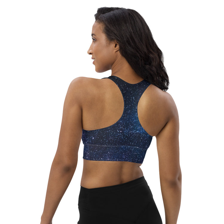 Shooting Star Longline Sports Bra