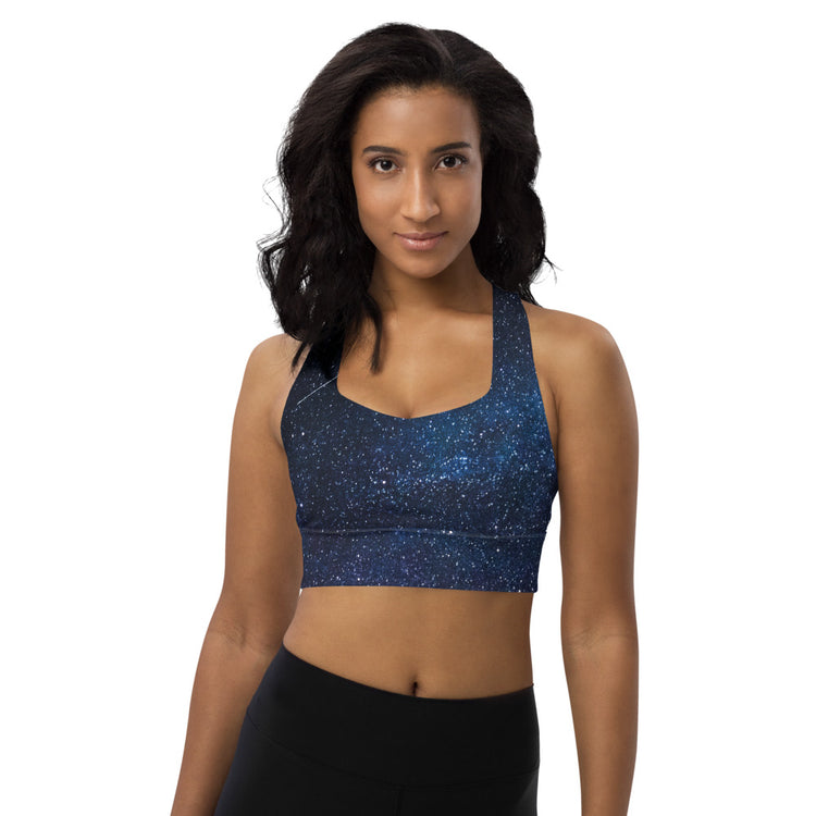 Shooting Star Longline Sports Bra
