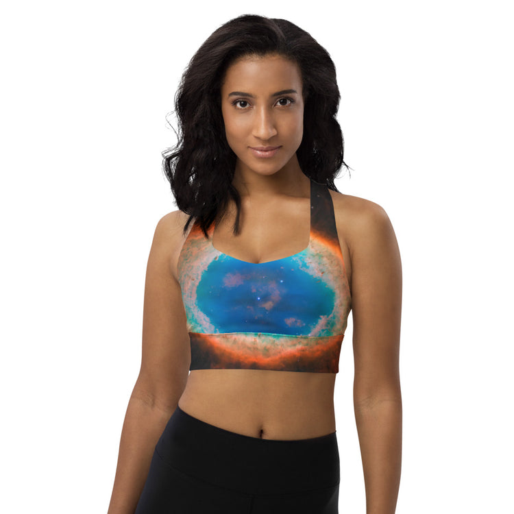 Electric Longline Sports Bra