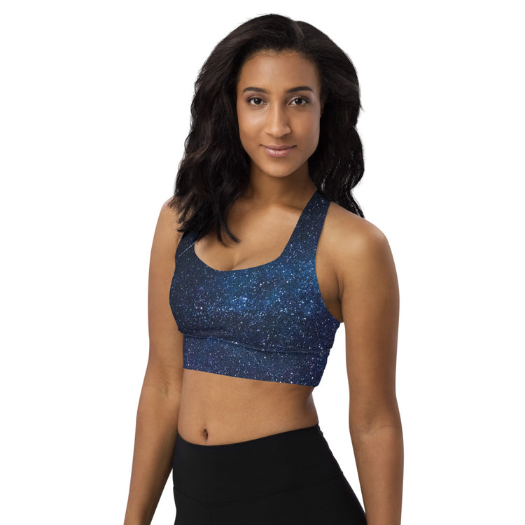 Shooting Star Longline Sports Bra