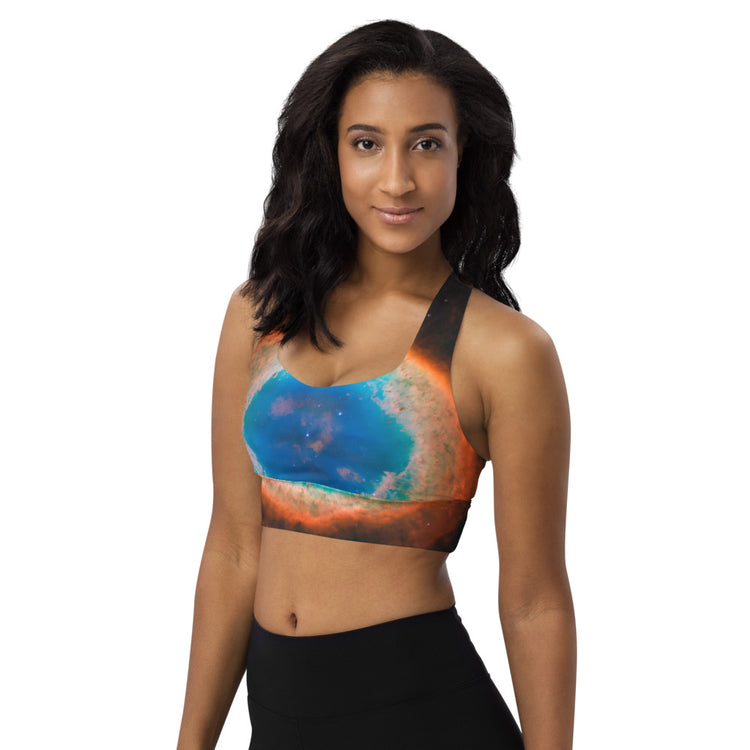 Electric Longline Sports Bra